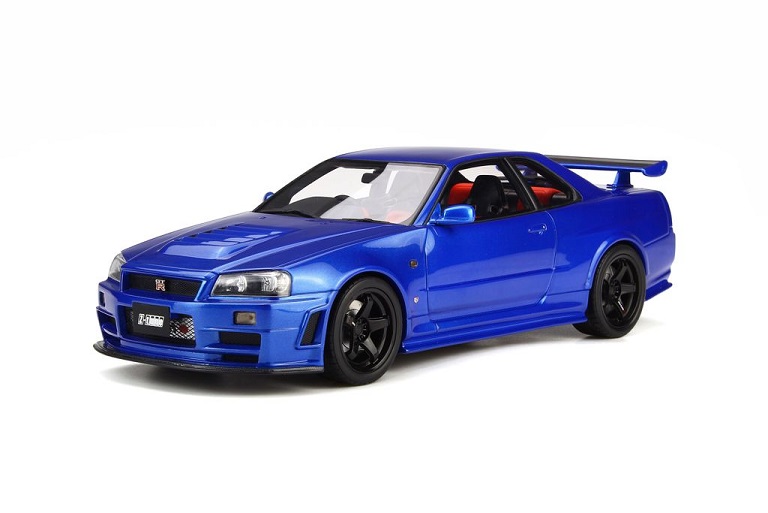 Otto Mobile 1/18 Nismo R34GT-R-Z Tune Blue